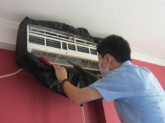 变频挂机空调滤网怎么安装？